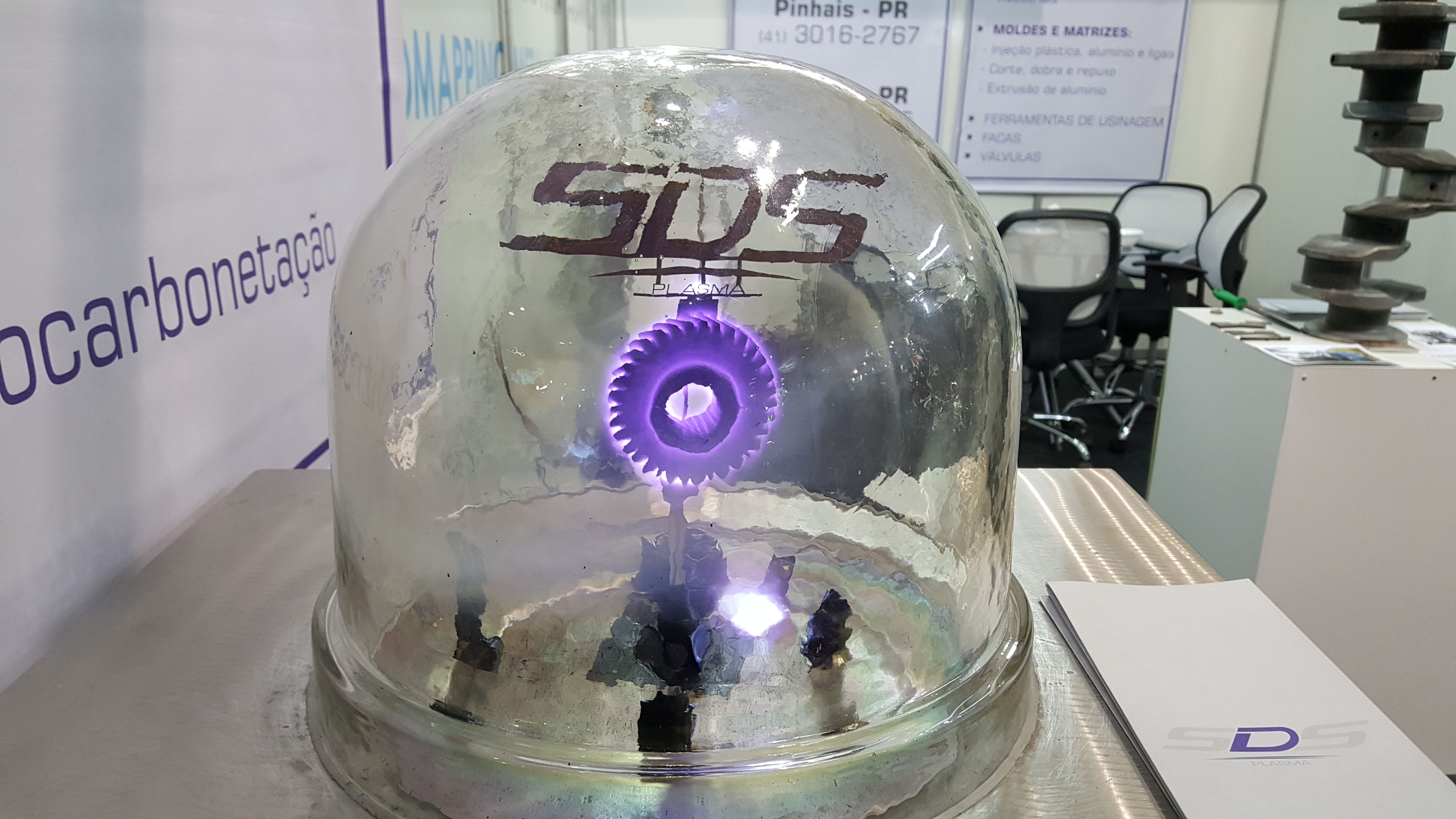 reator de nitretação por plasma